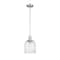 Z-Lite Kinsley 1 Light Pendant, Brushed Nickel And Clear Seeded 340P8-BN - alternate 3
